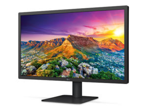 LG UltraFine 4K Display にエルゴトロンのVESAモニターアームを