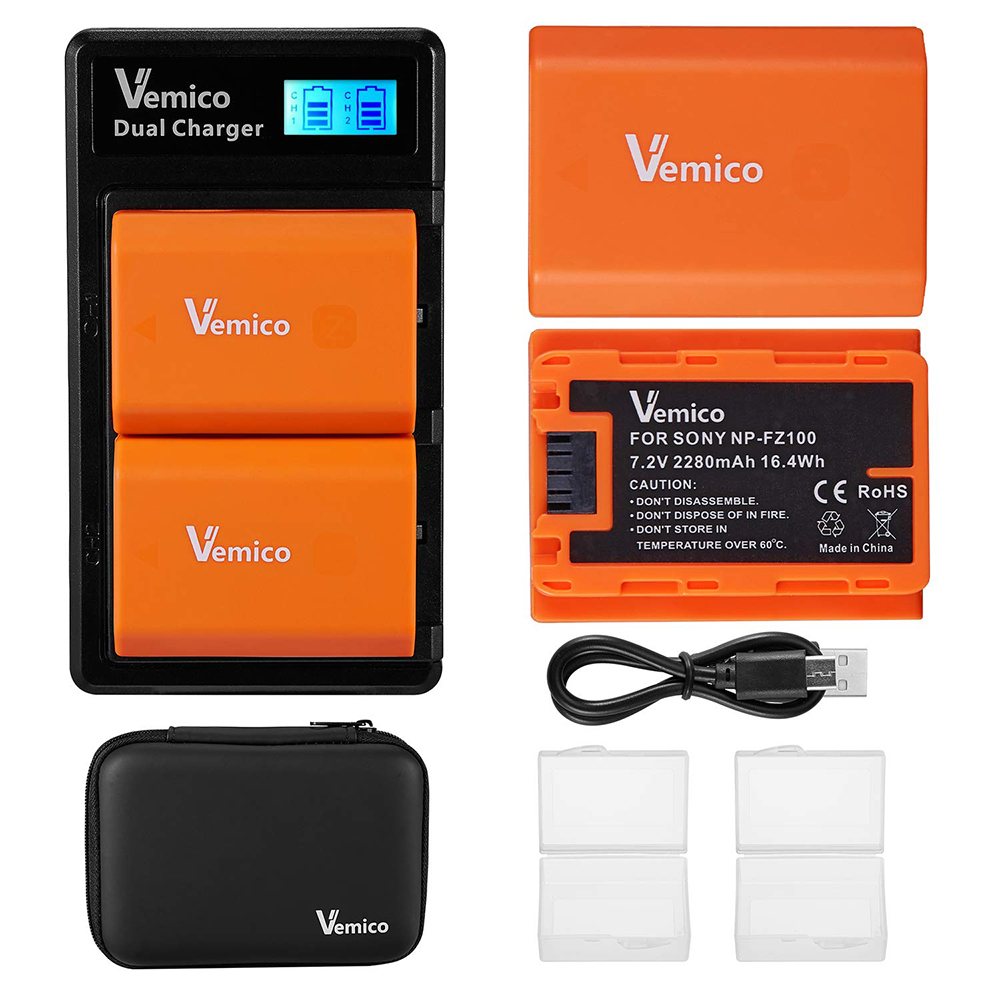 Vemico Np Fz100互換 バッテリー充電器キット レビュー 1clickr Com